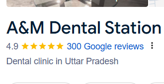 Happy patients at A&M Dental Station, Mayur Vihar & Sector 70, Noida, sharing positive feedback on expert dental care.