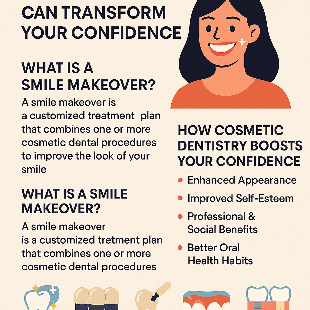 Smile Makeovers: How Cosmetic Dentistry Can Transform Your Confidence.