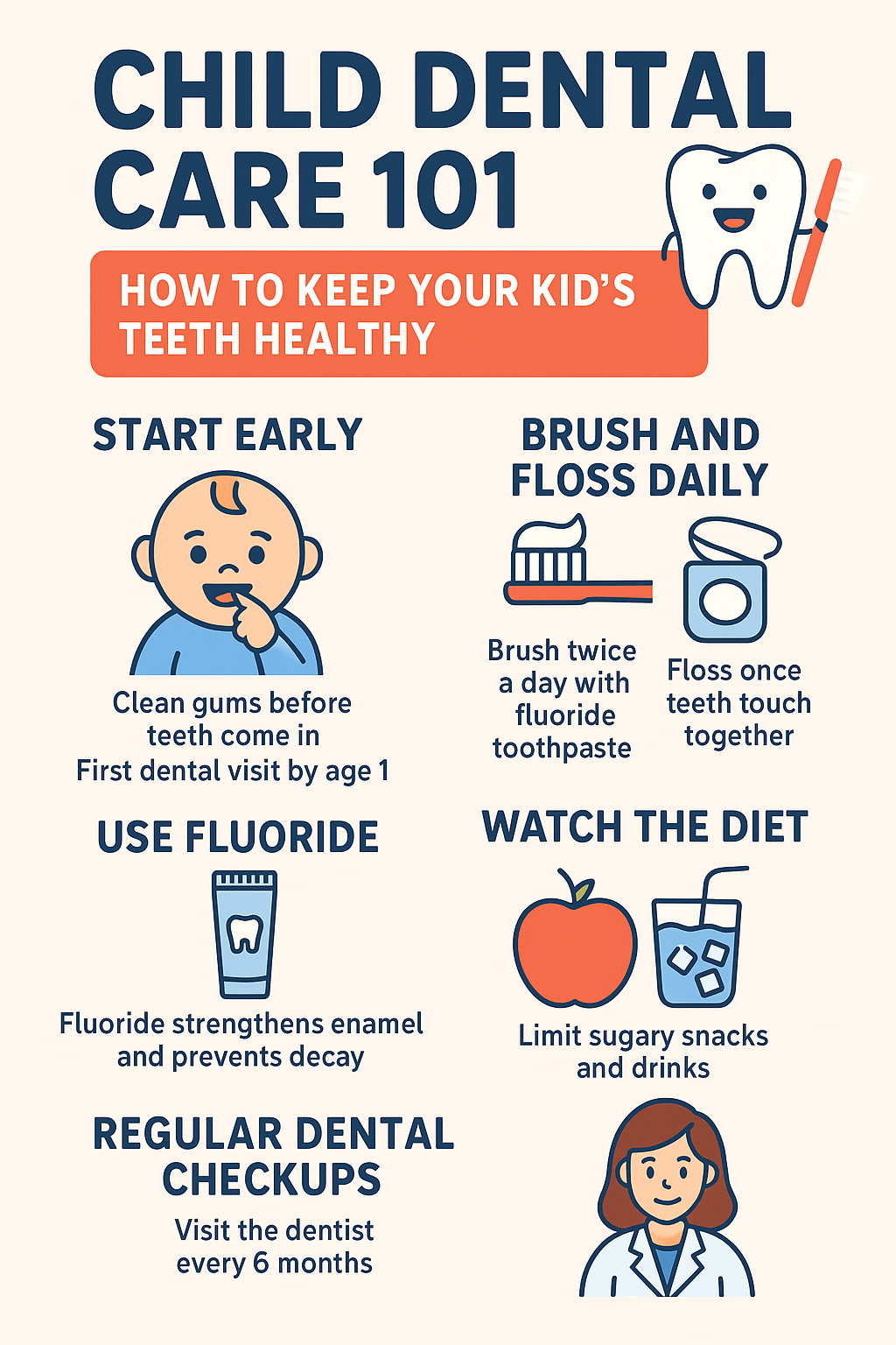 Child Dental Care 101: How to Keep Your Kid’s Teeth Healthy.